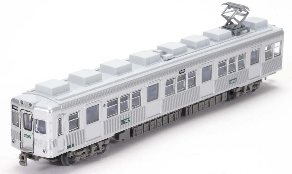 Tomytec Railway Nankai Electric Railway 6000 Series Nostalgic Stainless Steel Unpainted Diorama 335177 Collection 4-Car Set, Supplies,