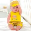 Sound-Activated Silicone Reborn Baby Doll - Soft, Smart Early Education Toy for Girls