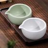 Ceramic Bowl for Matcha Preparation with Spout Gift Tea Enthusiasts