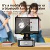 3-in-1 Bluetooth 5.3 Luidspreker met Tablethouder Opvouwbare Draadloze Luidspreker Ondersteuning Powerbank Opladen Voor Videovergadering Live