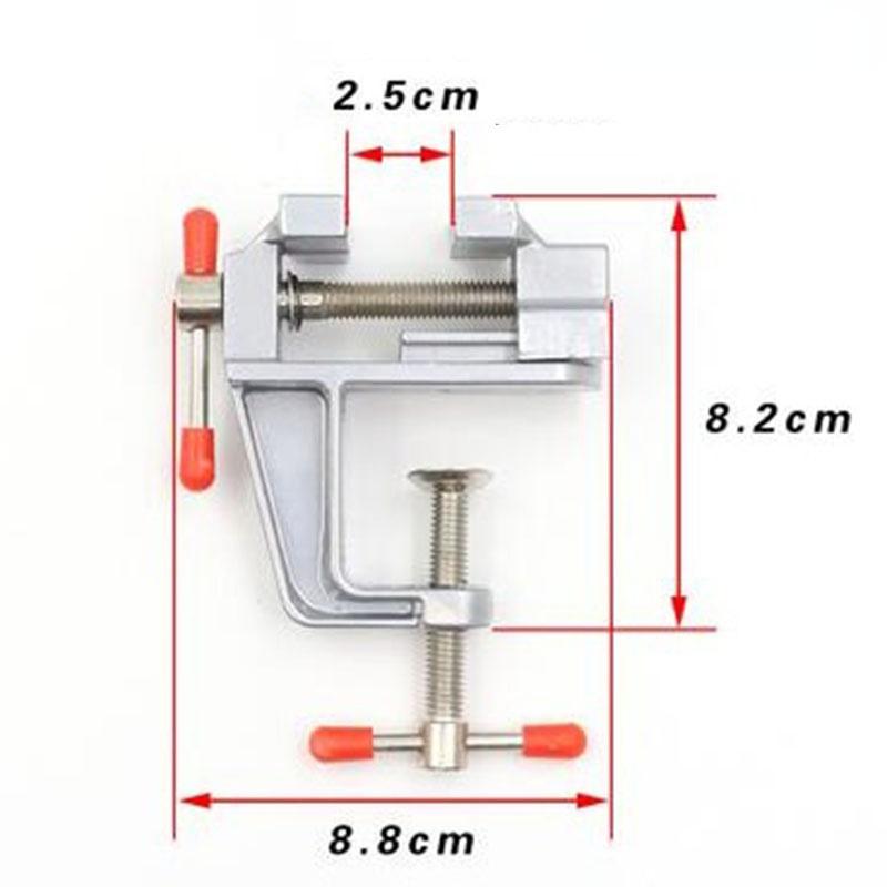 Mini Desktop Vise Small Bench Clamp Welding Aid Model Table Vise Household Flat Table Vise Precision Clamp