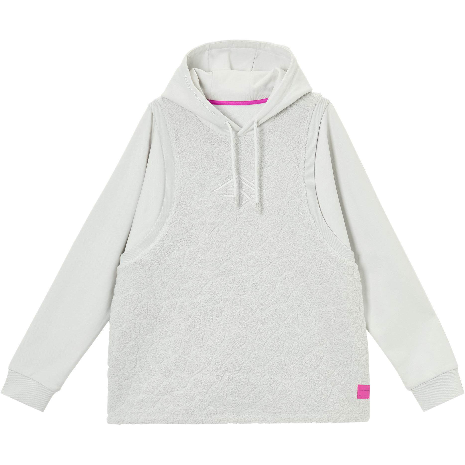 Anta Basketball Series Casual Fleece Lined Hoodie Men hoodies 152341710-1 M