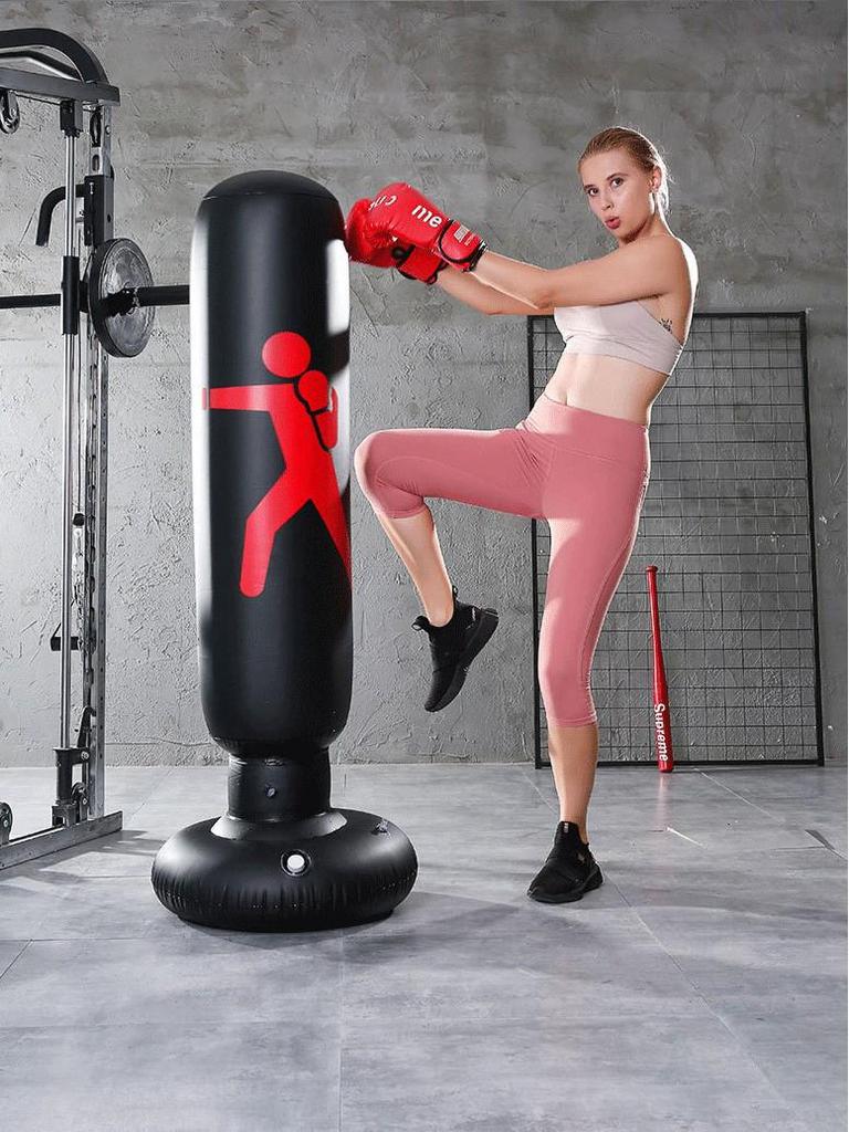 Water-Filled Inflatable Punching Bag for Home Training - Adult & Children's Toy