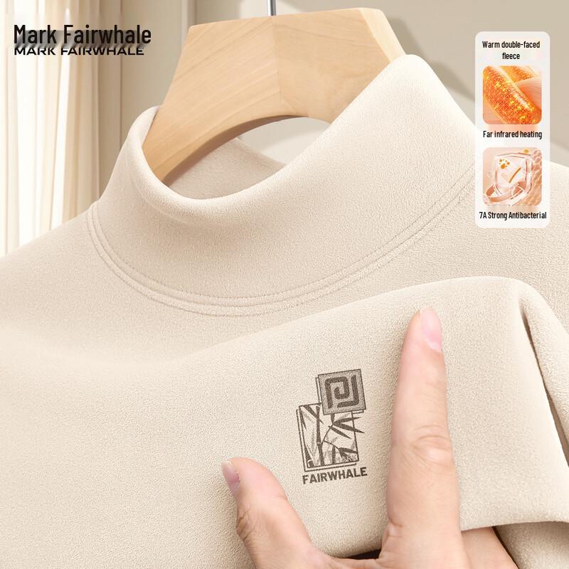 Mark Fairwhale Men s Thermal Mock Neck Base Layer L