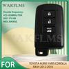 BA7EQ BH1EW For Toyota Auris Yaris Hybrid RAV4 2012-2017 433/434MHz 8A Chip P4=88 0011 0010 0020 Keyless Proximity Smart Car Key