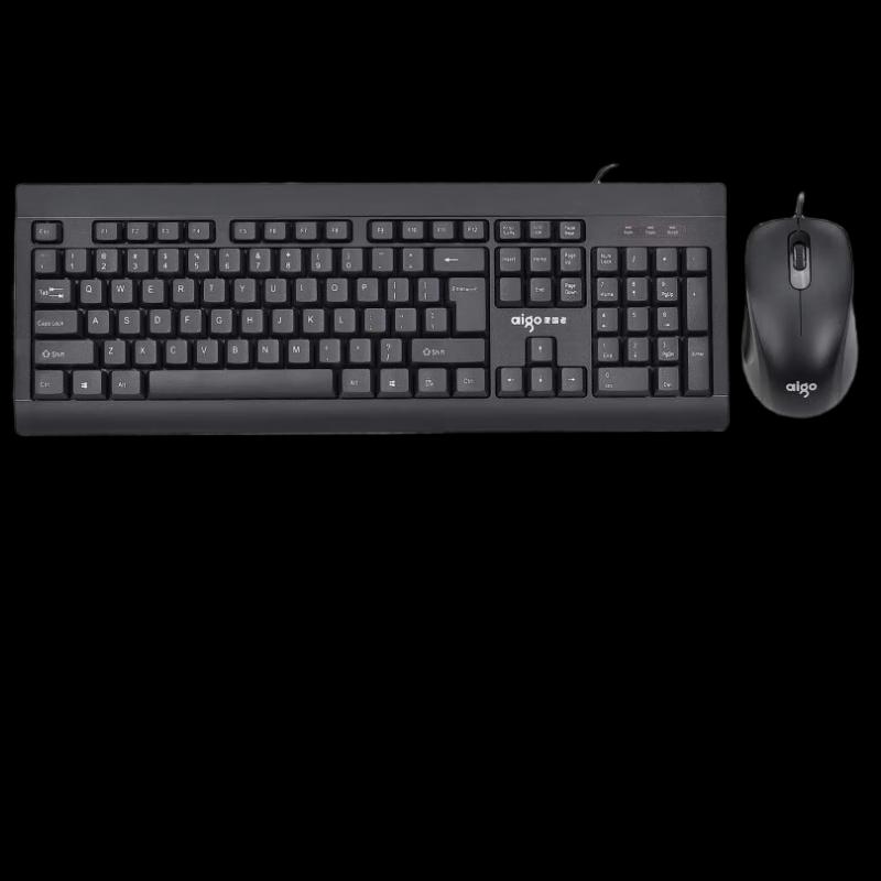 Aigo WQ9510 Wired Keyboard and Mouse Combo
