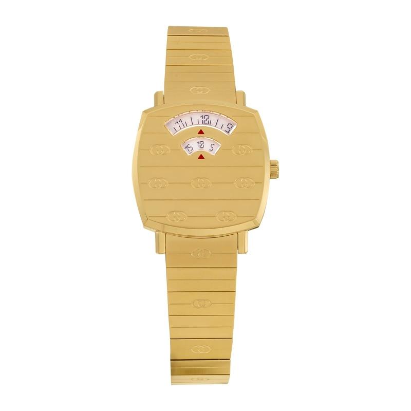 

Gucci Watch GRIP, Gold-plated Stainless Steel Dial, Sapphire Crystal, Quartz, 27mm, YA157502 золотой