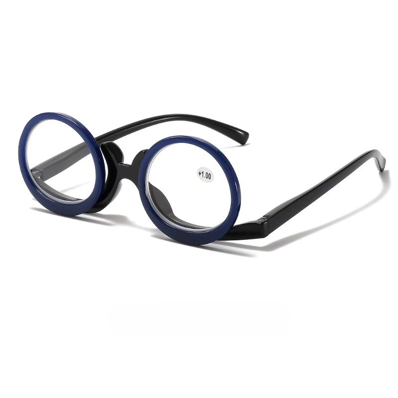 

Multi Colored Frame Flip Makeup Reading Eyewear Double Lens Flip Up Eyewear Personalized Elderly Eyewear Presbyopia Eyeglasses 4.0