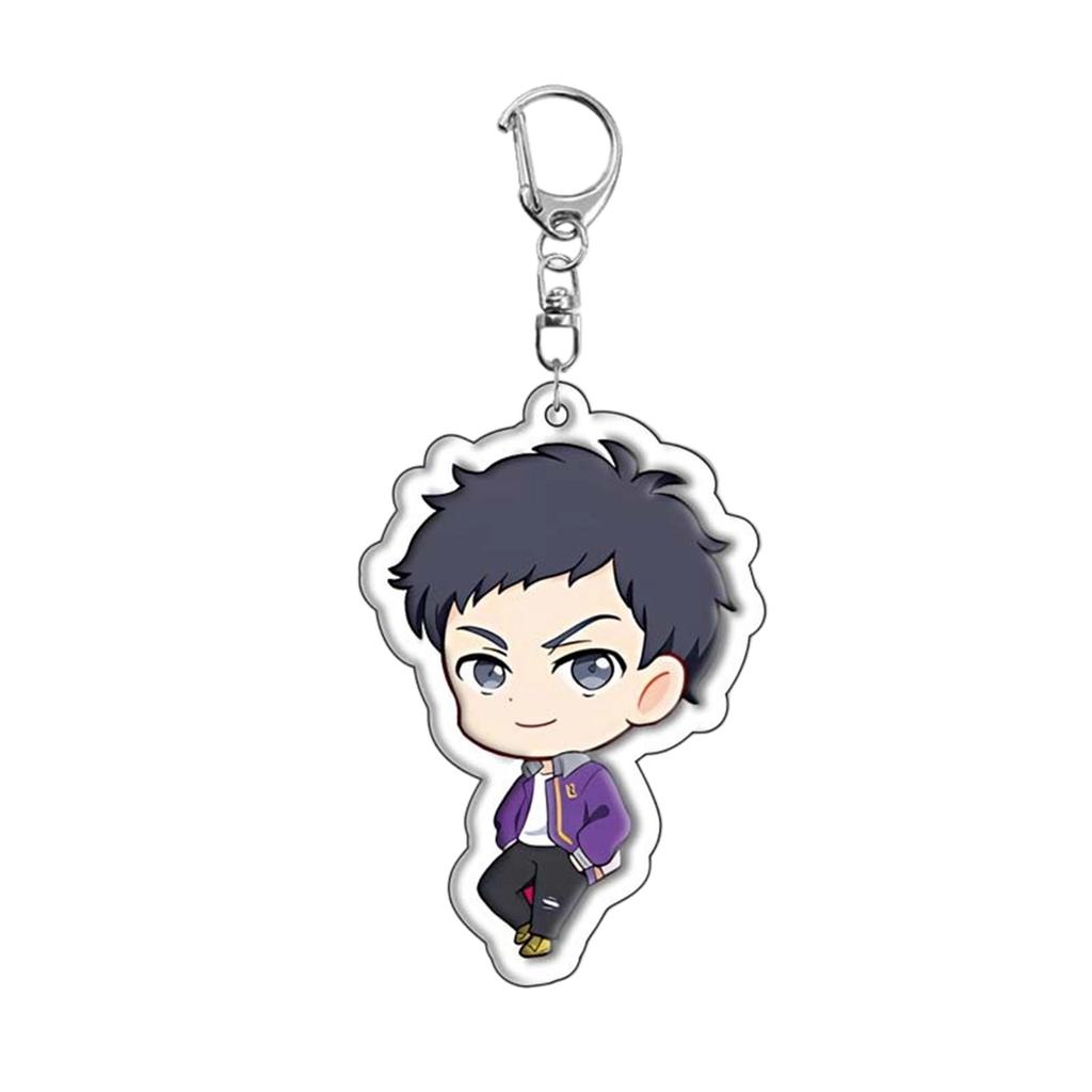 2D Anime Peripheral Acrylic Keychain Gift