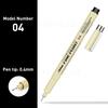 12 Nibs Pigment Liner Micron Ink Marker Pen for Manga Draw Sketching Needle Pen Hook Line Pen Sketch Stationery Set Art Supplies