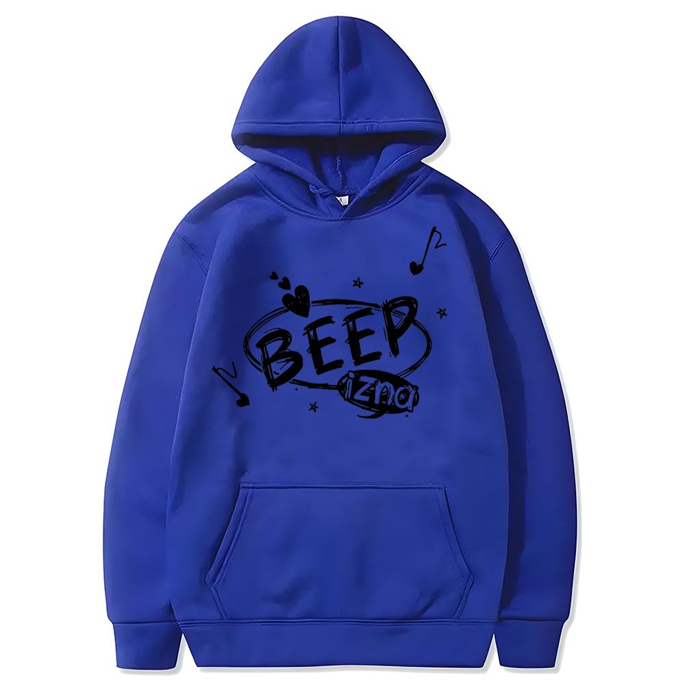Izna - BEEP Hoodie Aesthetic 2025New Song Album Fashion Sweatshirt Graphic Printing Unisex Clothing Sudaderas Hoody High Quality