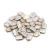 1Pcs/2Pcs Baroque Pearl Pendant Freshwater Pearl Rectangle Pendant For Jewelry Making DIY Earrings Necklace Accessory