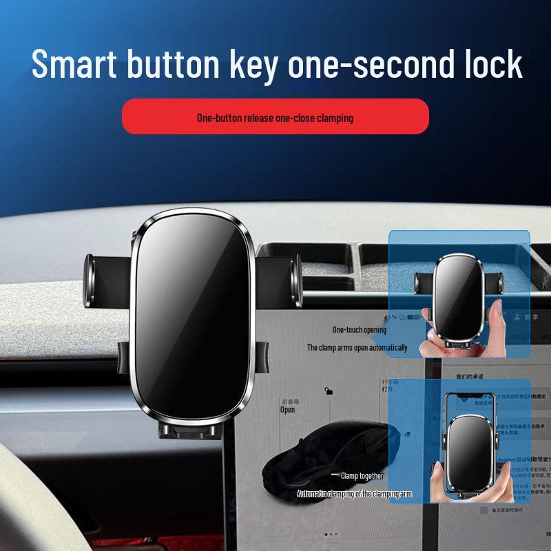 2023 Tesla Model 3 Phone Holder with Storage Box and Dedicated Screen