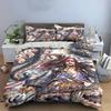 Pirate Design Bedding Set with Octopus Theme Bedding set (1 duvet cover, 2 pillowcases, duvet not included)