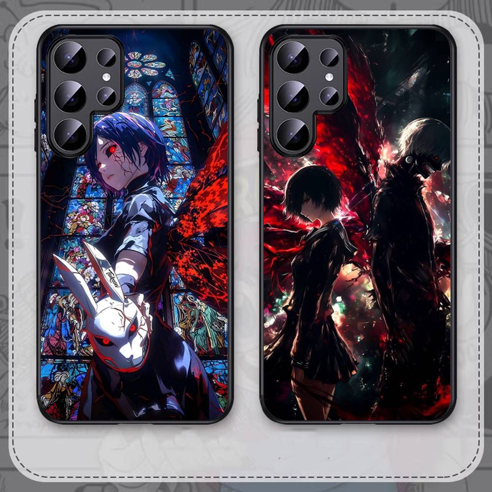 Anime Tokyo Ghoul Phone Case For Samsung S 24 fe 25 Ultra plus 20 lite 21 30 22 23 24 22 Ultra 5G Fundas