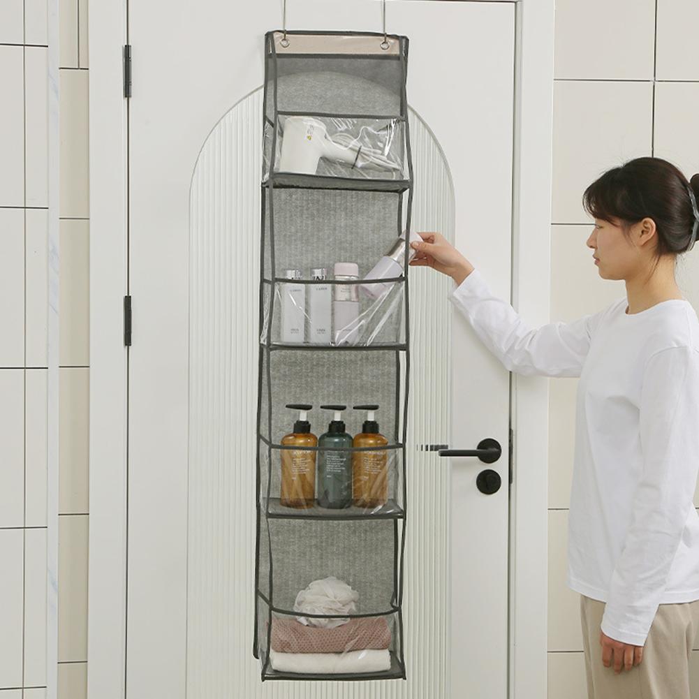 Good-Multifunctional Hanging Bag Can Be Hung Behind The Door Multilayer Storage Sundries Sorting Storage Hanging Bag