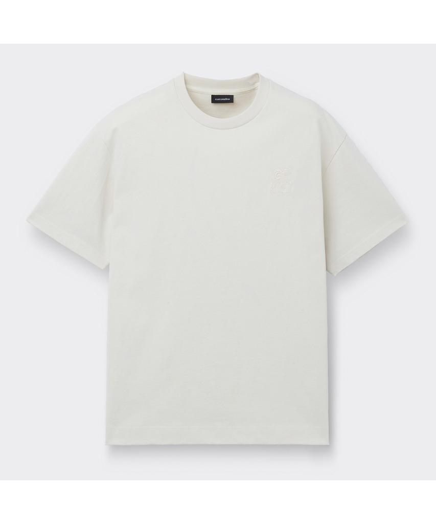 Keoseuuteommellou [Vincent] Ivory Graphic T-Shirt Cwtam26495Ivx