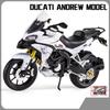 KLT 1:12 Ducati Andrew Motorcycle Alloy Model Car for Kids Toys for Boys Cars Toys for Kids