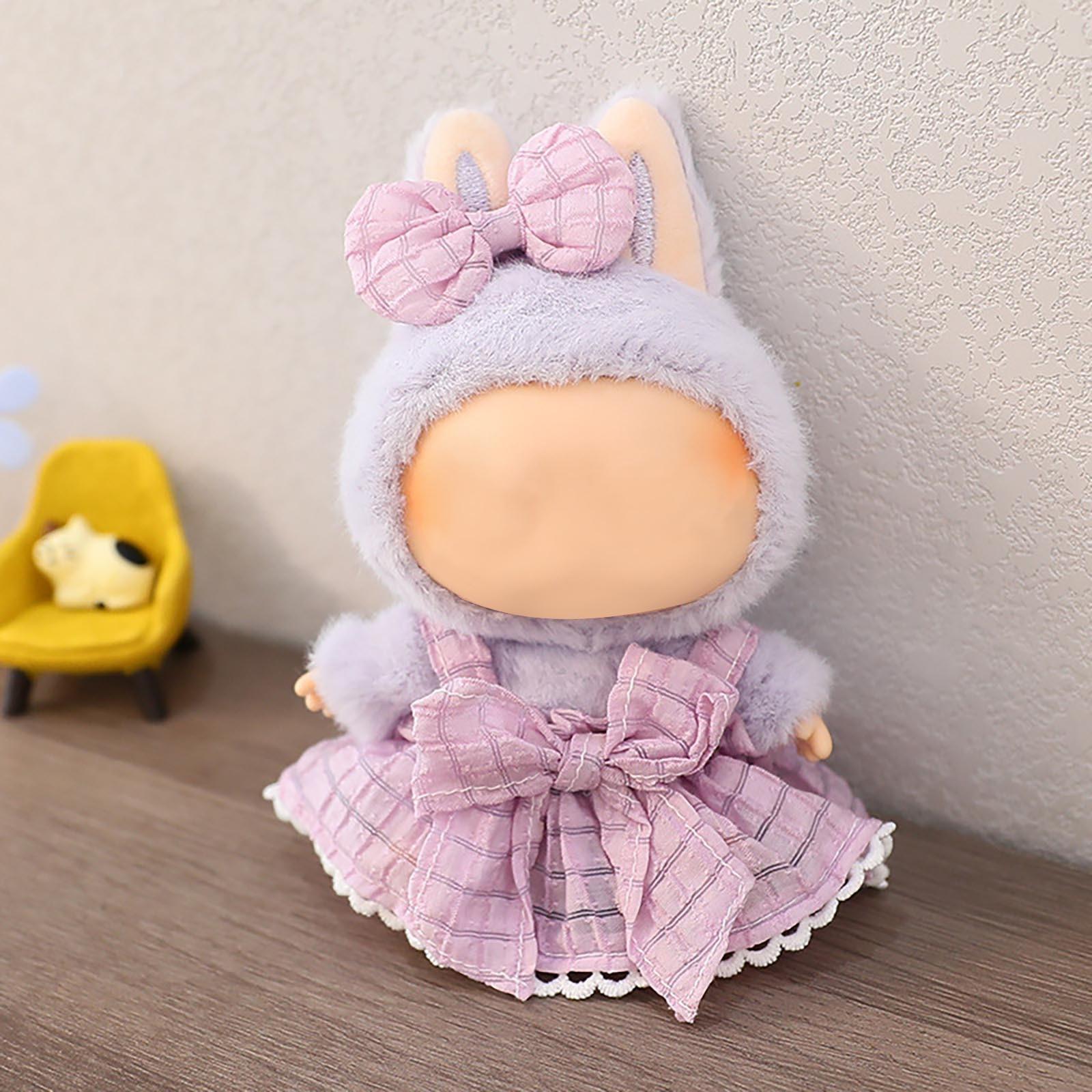 

Мила плюшева іграшка-лялька. Подарункова дитяча ганчіркова лялька в мультяшному стилі One Size