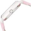 Q&Q Hello Kitty Solar Powered Watch Round Case Cute Design for Kids Faux Leather Strap