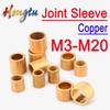 Manchons d'arbre en cuivre pur Hongtu M3 à M20 – Manchons en cuivre à paliers lisses par métallurgie des poudres pour usage industriel/mécanique
