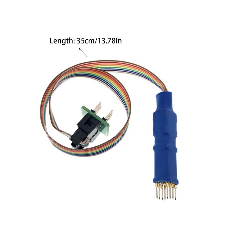 DIP8 Direct Insertion Chip Probe Wire 8Pin 2.54mm Air Conditioner E-side Burning for Data Transfer Programming