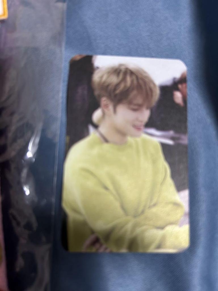 [USED] Jaejoong Double-sided Trading Card Korea Keychain Applique