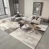 Modern Decoration Abstract Carpets Living Room Light Luxury Carpet Home Sofa Grey Floor Mat Washable Bedroom Cloakroom Soft Rugs