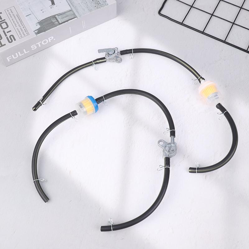 1Set Universal Fuel Tap Gasoline Switch Fuel Tap Gasoline Tap Faucet For Generator Gas Engine Fuel Tanks Switch Oil Pipe Set
