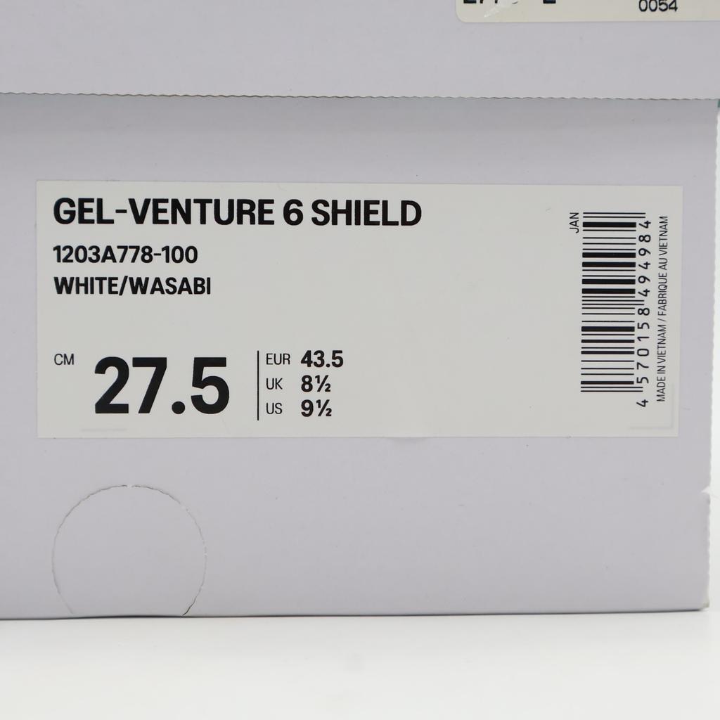 1203A778-100 Hidden NY Asics Gel-Venture 6 Shield White Wasabi (Men's)