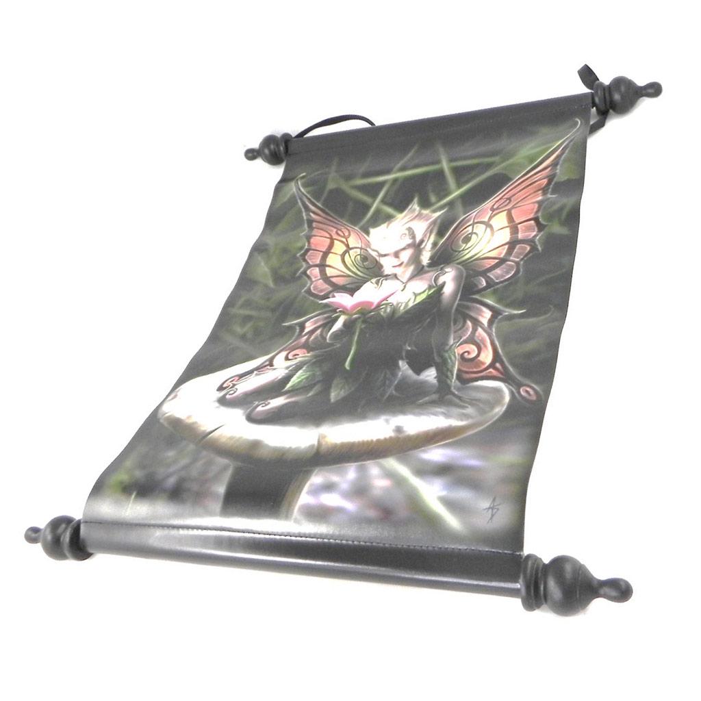 Les Trésors De Lily [H9928] - Parchment Canvas 'Fairy Dreams' Green Black - 47x31 Cm