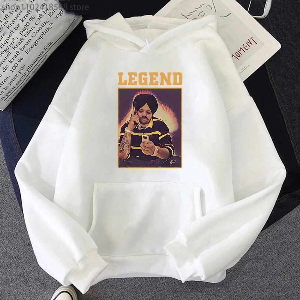 Legend Sidhu Moose Wala Hoodies Women RIP Moose Wala Fans Sweatshirt Long Sleeve Casual Soft Clothing Streetwear Men