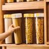 Storage Box Sealed Tank Grains Storage Tank Food Grade Kitchen Storage Cylinder Plastic Pasta Noodle Bucket