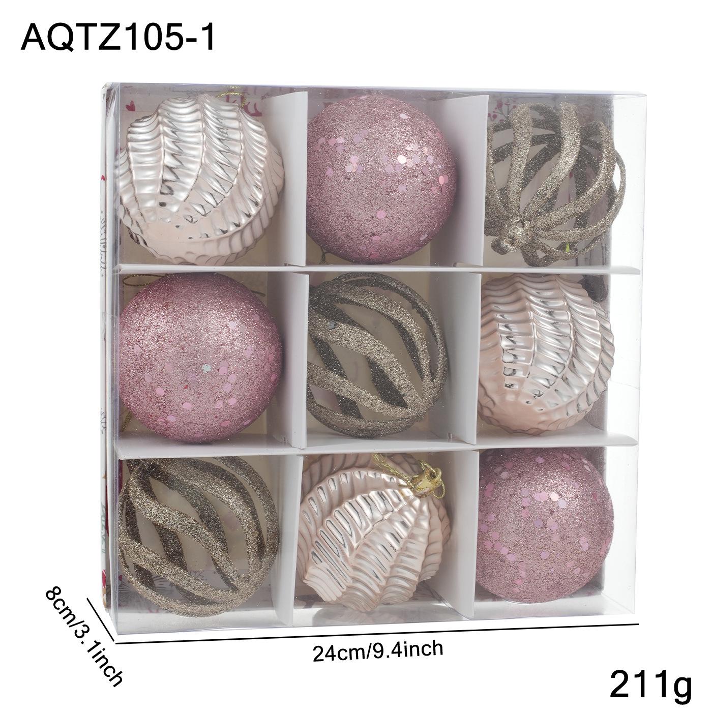 Cross-Border Christmas Ball Pendant Gift Box - Tree Ornaments for Festive Atmosphere