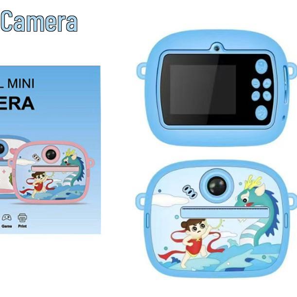 Instant Print Digital Camera for Kids - Photography and Learning Toy for Birthdays