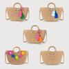 Arrival Women's Paper Straw Woven Bag - Shell Accents Tote & Crossbody Bag for Vacation Essentials & Trendy Outfits