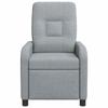 Recliner Light Gray Fabric