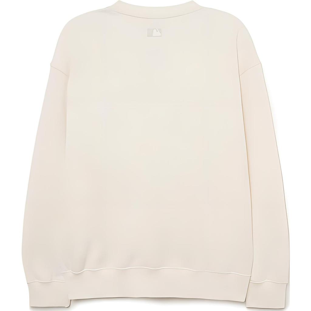 MLB LIKE New York Yankees Sweatshirt Unisex Cream 3AMTL1034-50CRS
