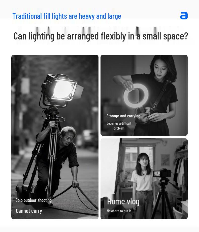 Aputure Amaran Halo 100x Portable Handheld Outdoor Light