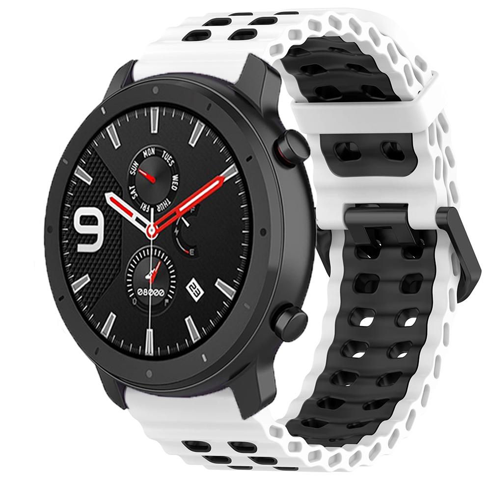 22mm Silicone Band for Amazfit GTR 47mm/GTR 4 3 Pro/Balance 2 1/Bip 6 5/Stratos 2 3 Bracelet for Huawei Watch GT6 5 4 46mm Strap