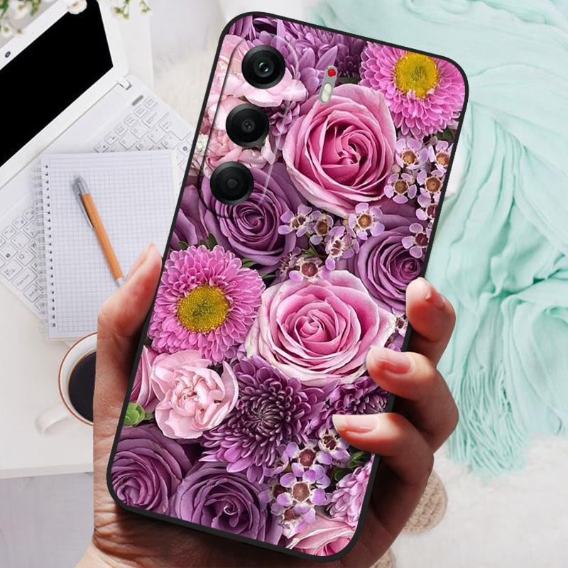 Für Tecno Camon 40 Pro Premier Hülle Löwe Wolf Silikon Weiche Rückabdeckung Für Tecno Camon40Pro 4G 5G Handyhülle Schutzhülle