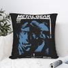 Fanart MGS Gaming Pillowcases  Vintage Pillow Case For Living Room Chair Square Pillow Cover