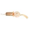 Sola Stick Bird Toys Fun Interactive Soft Ball Log Sola Wood Corn Leaf Silk Relieve Boredom Parrot