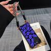 Ae88 Lovely Smiley Art Soft Phone Cases for iPhone 16 15 14 13 12 11 Pro Max XR with Wrist Strap Lanyard Corner Protection Back Cover