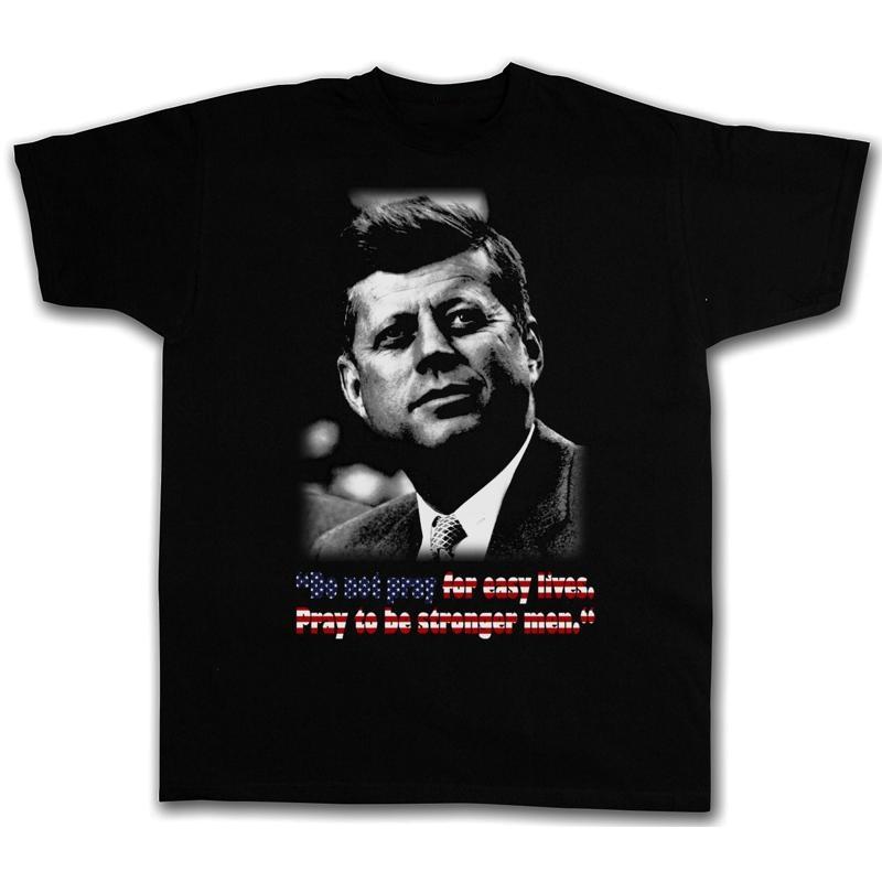 Jfk Pray For Easy Lives T Shirt John Usa Liberty F President Kennedy Girl Us