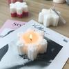 Christmas Snowflake Silicone Candle Molds, Handmade DIY Aromatherapy Wax Candle Making, Festive Home Decor Scent Diffuser