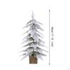 Elegant Snowy Christmas Tree for Home Decor