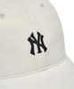 Emelbi Feminine Wellness Unstructured Ball Cap Ny (Cream)