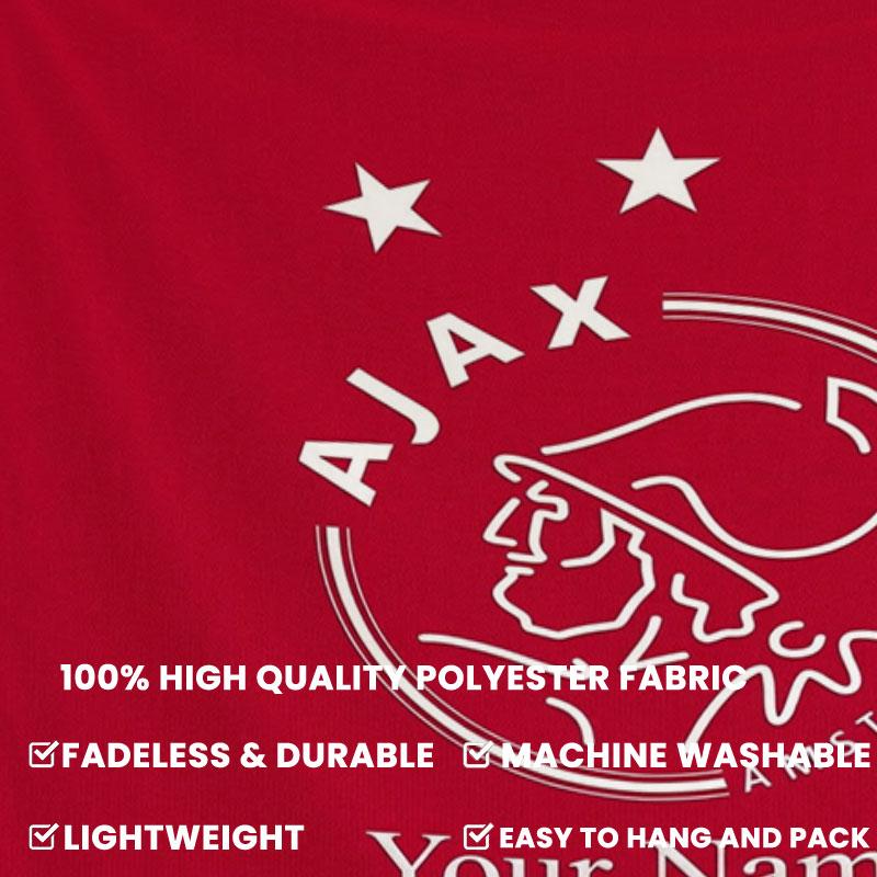 AFC Ajax Custom Name Wall Tapestry Aesthetic Wall Hanging Printed Fabric Blanket Decorative Tapestries for Bedroom Living Room Home Decor