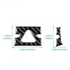 Real Soft Carbon Fiber Sticker For Kia Sportage NQ5 2022 2023 2024 2025 LHD RHD Car Warning Light Trim Interior Accessories.